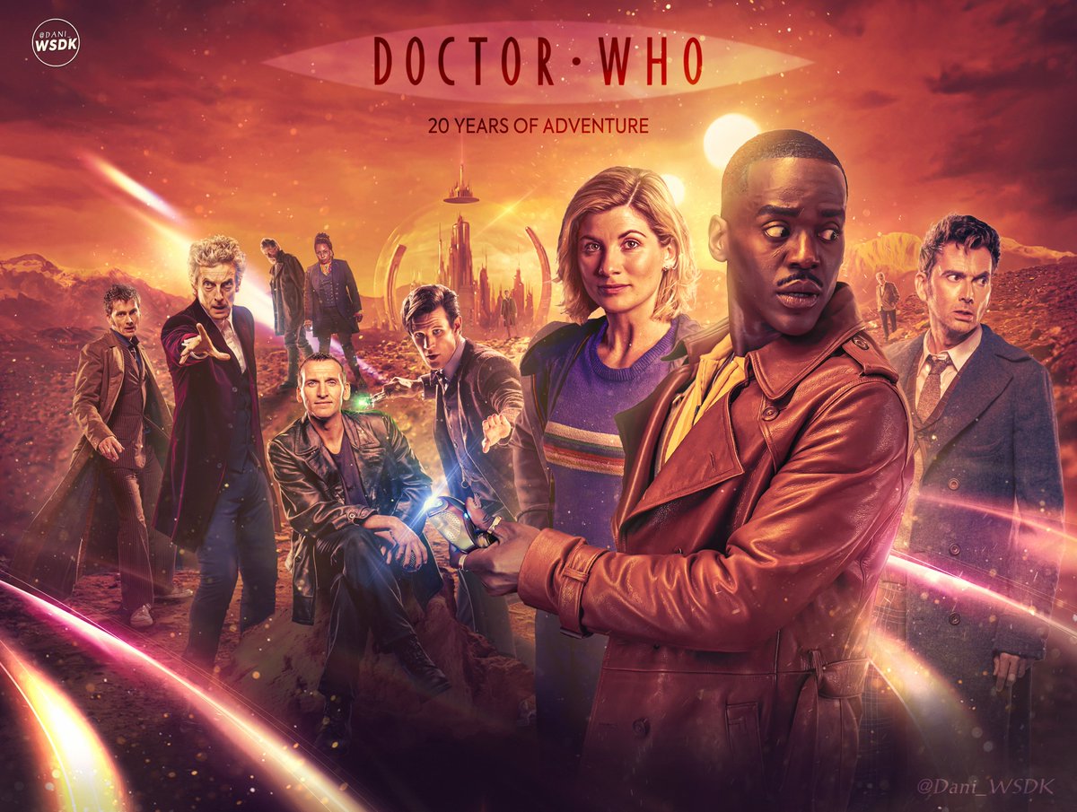 Dani_WSDK's tweet image. "All of Time and Space" 

20 Years ago today Doctor Who returned to our screens. Two decades later and it's not done yet. The Revival changed my life so, Happy Birthday New-Who!

@bbcdoctorwho #NuWhoat20 #ncutigatwa #mattsmith #davidtennant #doctorwho #Jodiewhittaker #drwho