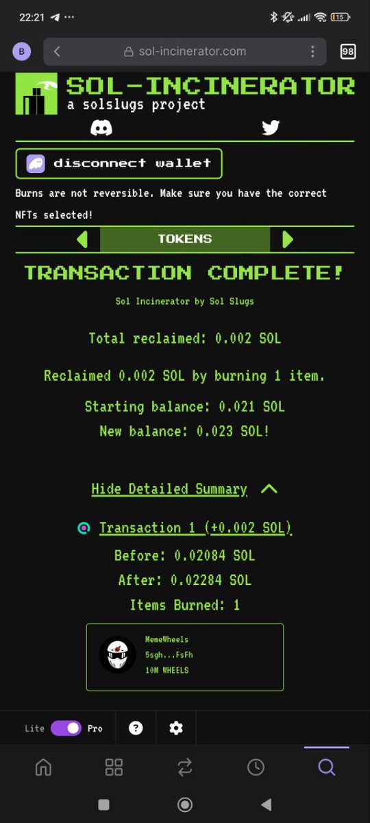 In preparation to some goodies coming from $wheels team within the next few days or weeks, here is another 10m wheels burn 🔥 

You’re still early, hop on 🏎️