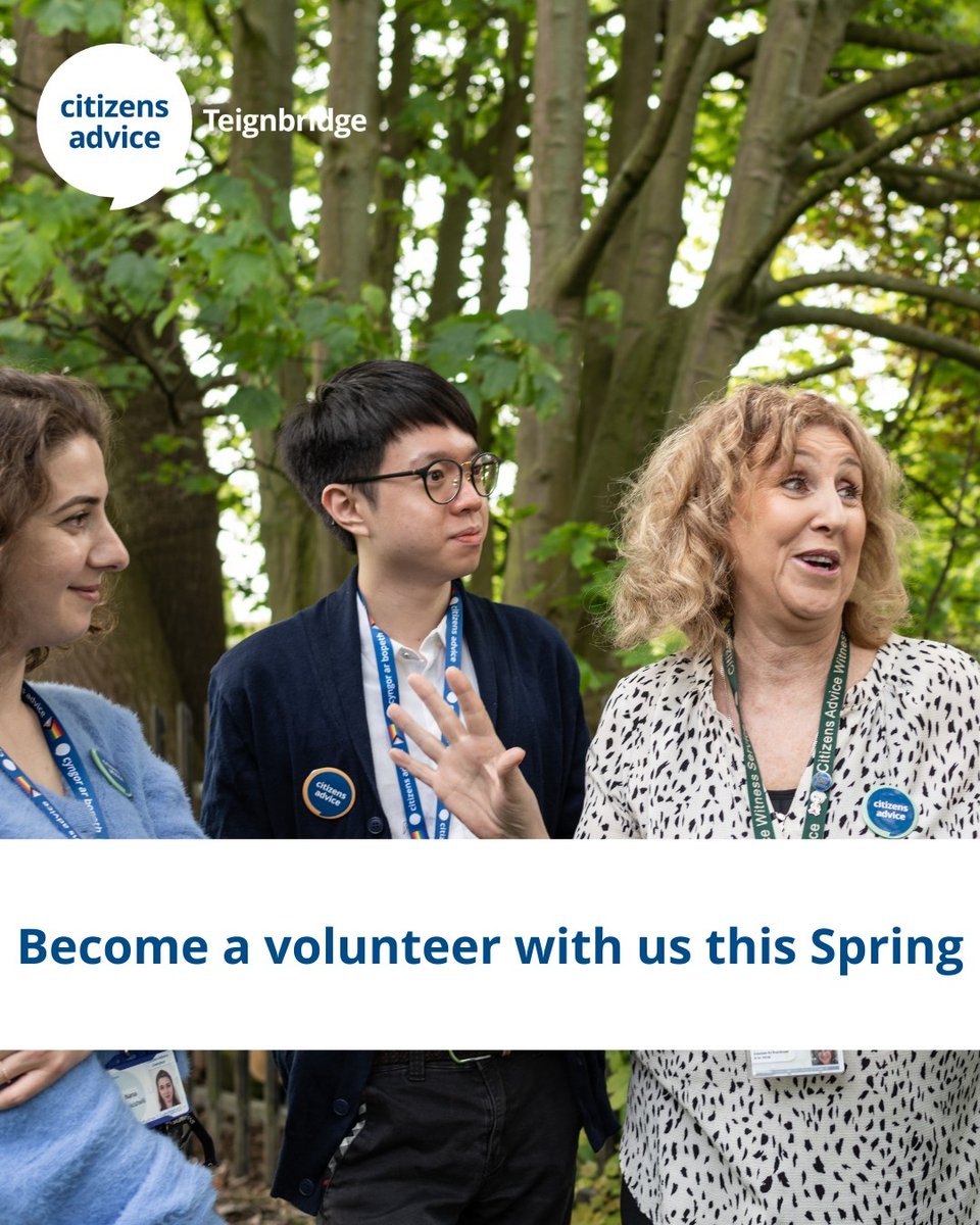 We are recruiting for volunteers this Spring!

Join us for a taster session and find out our volunteer opportunities

Tomorrow Thursday 27th March 1pm start

Market Walk, Newton Abbot

For more details visit our website
lght.ly/nojn1pa
