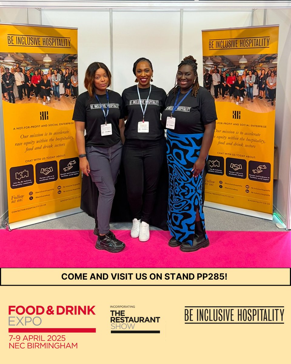 In just two weeks, the Food &amp; Drink Expo doors will open at the NEC Birmingham from 7th to 9th April!

We will be at stand PP245.

Secure your ticket via the link below.
ow.ly/GHN850Vamwe 

#FDE25 #BeInclusiveHospitality