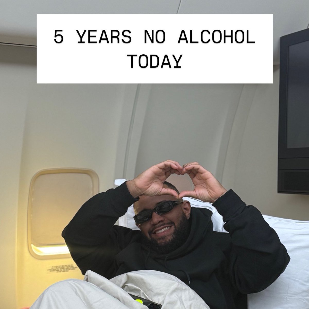 5 years alcohol-free today, and I’m proof you don’t need a drink to live your best life—even as a DJ in this wild, hectic world. Sobriety didn’t dim my vibe; it turned up the volume on everything real. You don’t need a buzz to feel alive—just the beat, the crowd, and your own