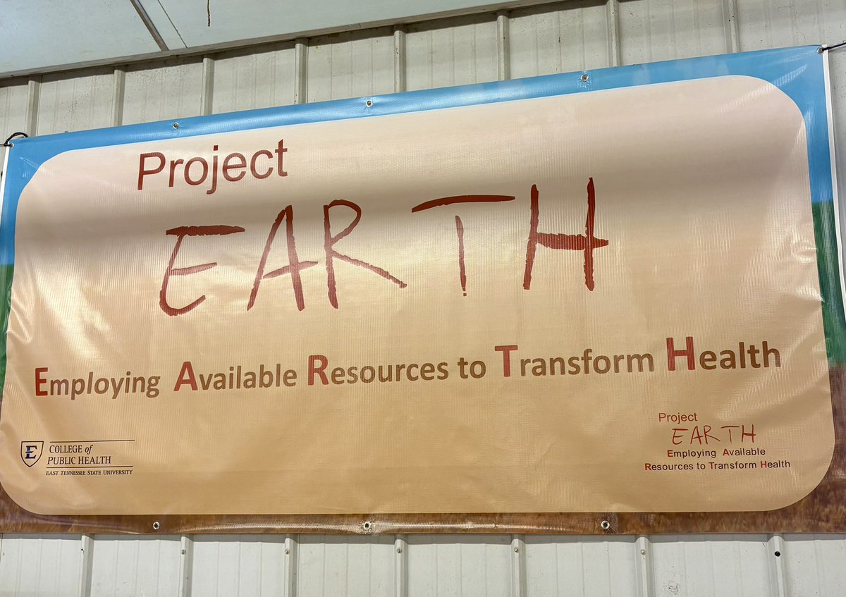 ETSU90's tweet photo. Thank you Dr. Wykoff &amp; Mr. Gaby of @ETSUCPH for the opportunity to tour the @etsu #Valleybrook campus and hear about #ProjectEARTH @abcrowley90 &amp; I are beyond impressed with all you are doing! #proudalum 💛💙 https://t.co/TTENZXbuJA