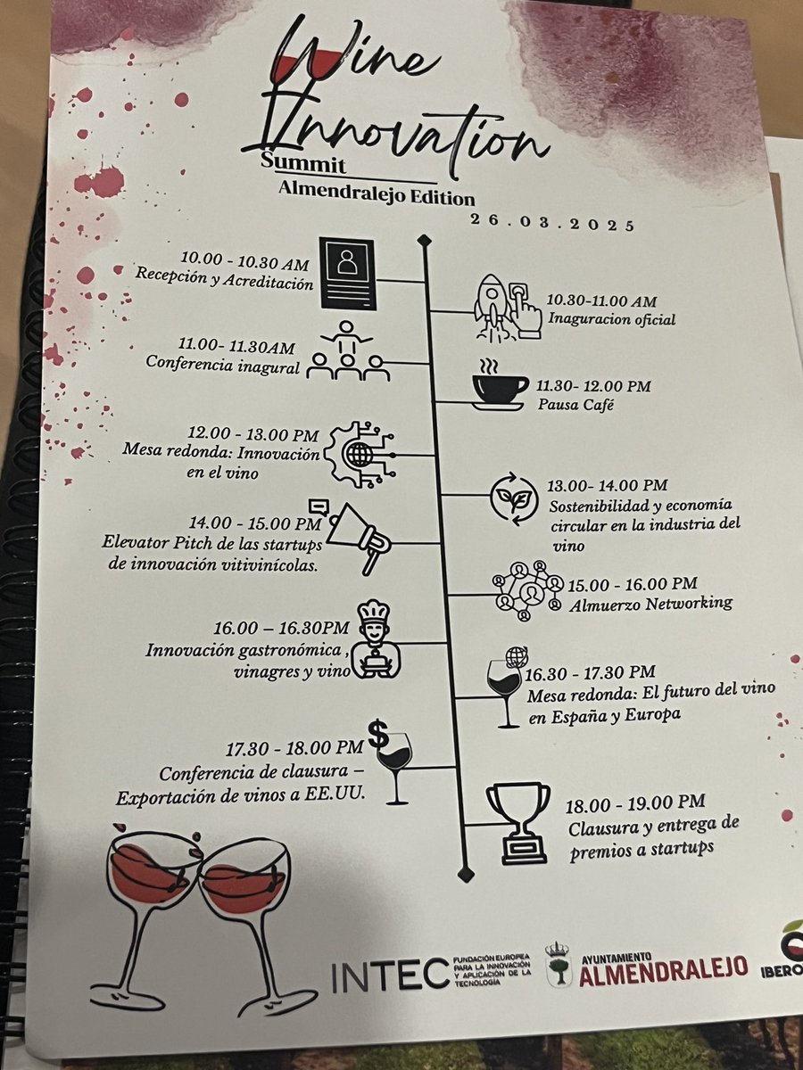 Pablo Gª Rguez (@pablogarguez) on Twitter photo Hoy participando en <a href="/iberovinac/">Iberovinac</a> en la mesa de #InnovaciónTecnológicaVino en #Almendralejo #WineInnovation2025 <a href="/AlcaldiaAlm/">Ayuntamiento Almendralejo</a> mostrando soluciones de #IA #InteligenciaArtificial con <a href="/FundecytPCTEX/">FUNDECYT-PCTEX</a> y <a href="/ticExtremadura/">CDTIC</a> <a href="/Juanfradelgado/">Juanfradelgado</a> <a href="/pedromnunez/">Pedro Núñez</a> <a href="/MarioHaut/">M</a> #EmprendimientoDigital #ODS Hoy participando en <a href="/iberovinac/">Iberovinac</a> en la mesa de #InnovaciónTecnológicaVino en #Almendralejo #WineInnovation2025 <a href="/AlcaldiaAlm/">Ayuntamiento Almendralejo</a> mostrando soluciones de #IA #InteligenciaArtificial con <a href="/FundecytPCTEX/">FUNDECYT-PCTEX</a> y <a href="/ticExtremadura/">CDTIC</a> <a href="/Juanfradelgado/">Juanfradelgado</a> <a href="/pedromnunez/">Pedro Núñez</a> <a href="/MarioHaut/">M</a> #EmprendimientoDigital #ODS