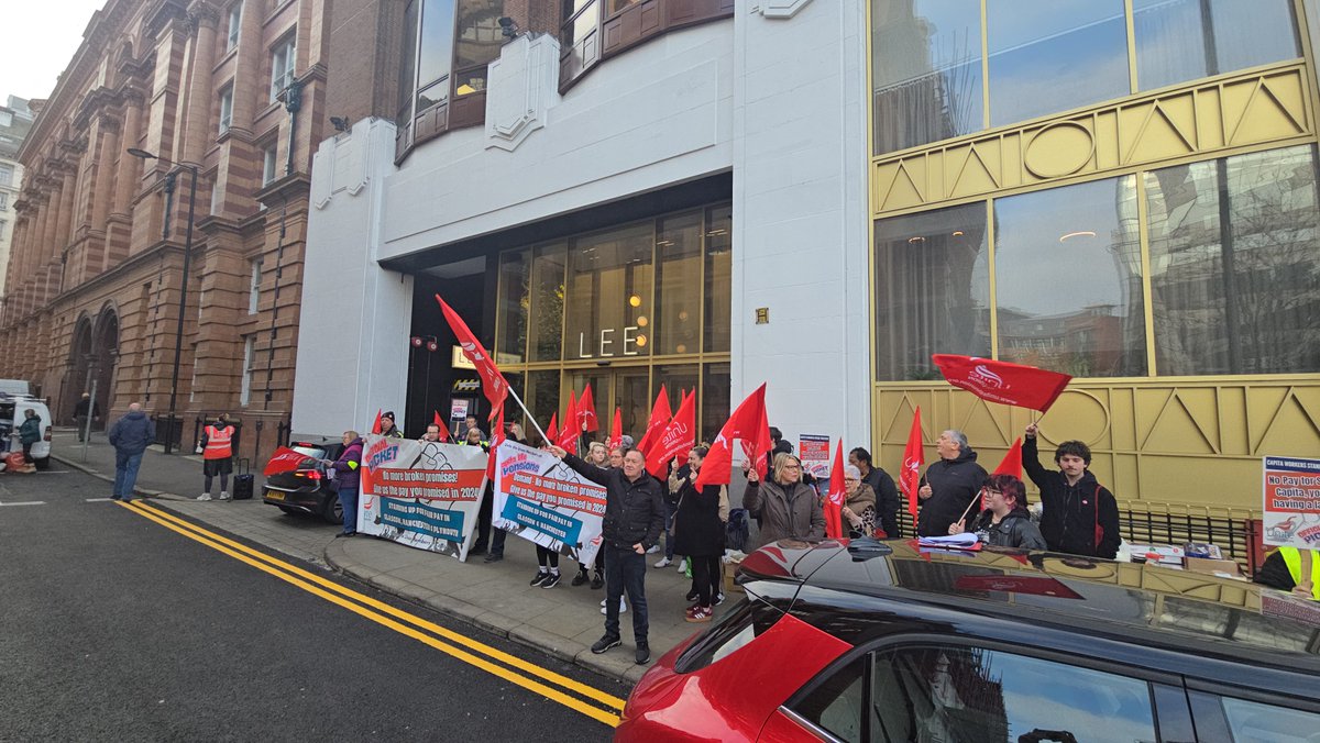 Unite Capita staff in Manchester are today taking strike action over pay.
#fairpay
#capita 
#strike