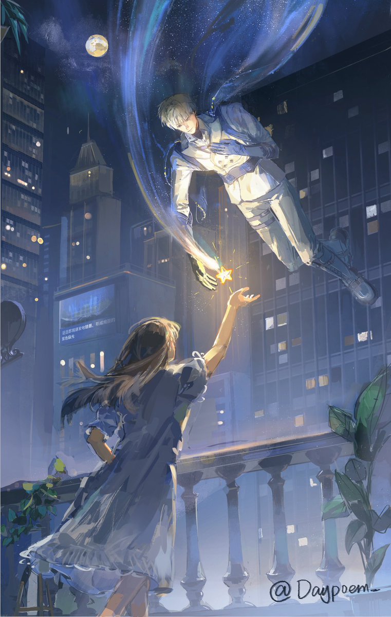 Daypoem_'s tweet image. 🌠 Star falls in your palm🤲
#恋と深空 #LoveandDeepspace #Xavier #沈星回