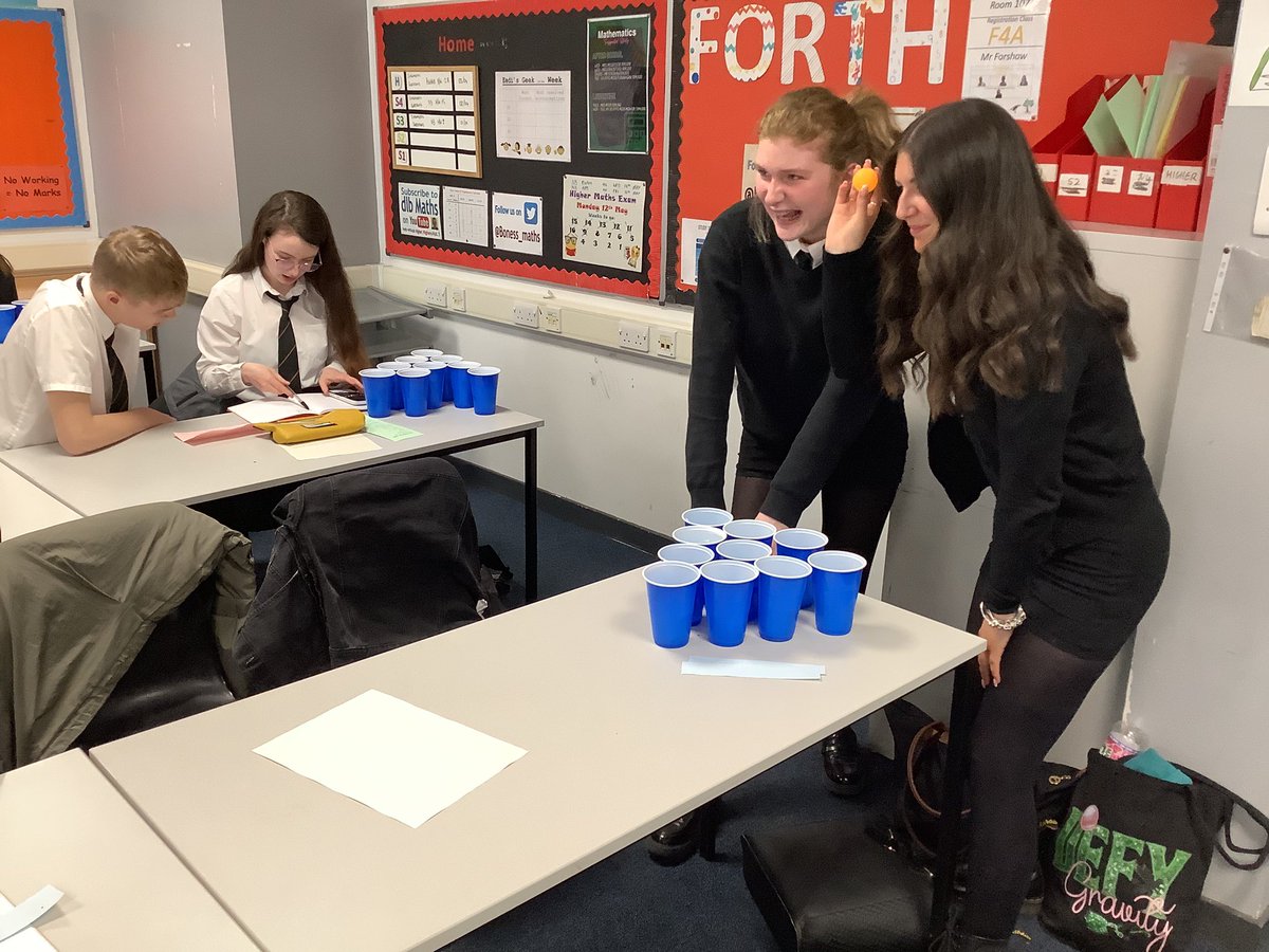 Revision pong with S4 🏓🤓🙌🏻 <a href="/Boness_Academy/">Bo'ness Academy</a>