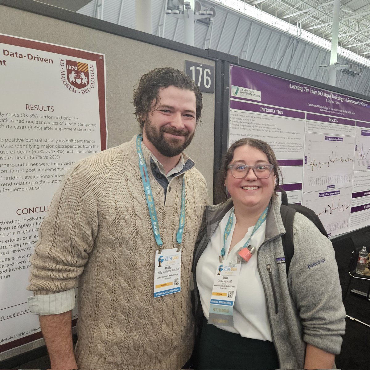 Olivia Sagan, MD (she / her) (@oaspath) on Twitter photo Its been fabulous to see my current and former <a href="/Pathology_URMC/">Pathology at URMC</a> attendings sharing their knowledge and work thus far at #USCAP2025 🤩🔬
#PathX #PathTwitter Its been fabulous to see my current and former <a href="/Pathology_URMC/">Pathology at URMC</a> attendings sharing their knowledge and work thus far at #USCAP2025 🤩🔬
#PathX #PathTwitter