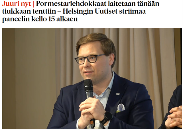 Hki kaupunki panostaa keskustaan. Tärkeimmät tapahtumat ovat keskustassa, samoin isot hankkeet sijoittuvat keskustaan, toteaa <a href="/Dansazo/">Daniel Sazonov</a>  Lisäsatsauksia tarvitaan kaupungilta mutta myös kiinteistöomistajilta ja muilta toimijoilta <a href="/HkiUutiset/">Helsingin Uutiset</a> #kuntavaalit2025 #helsinki