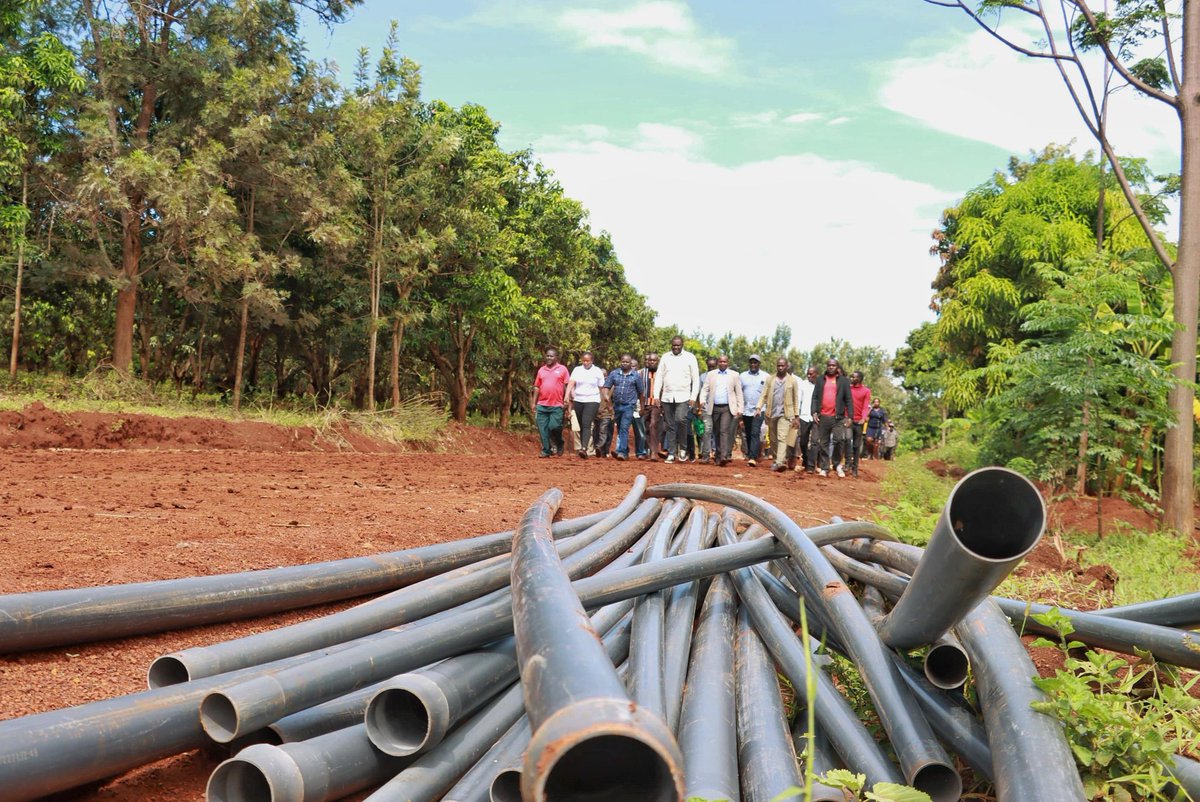 Kithure Kindiki (@kindikikithure) on Twitter photo KANYUAMBORA, EMBU COUNTY, KENYA 
WEDNESDAY, MARCH 26, 2025
Revitalizing agriculture for better productivity and higher returns for farmers requires a steep increase in land under irrigation across the Country.
Impromptu inspection of progress of works on the 258 million KANYUAMBORA, EMBU COUNTY, KENYA 
WEDNESDAY, MARCH 26, 2025
Revitalizing agriculture for better productivity and higher returns for farmers requires a steep increase in land under irrigation across the Country.
Impromptu inspection of progress of works on the 258 million