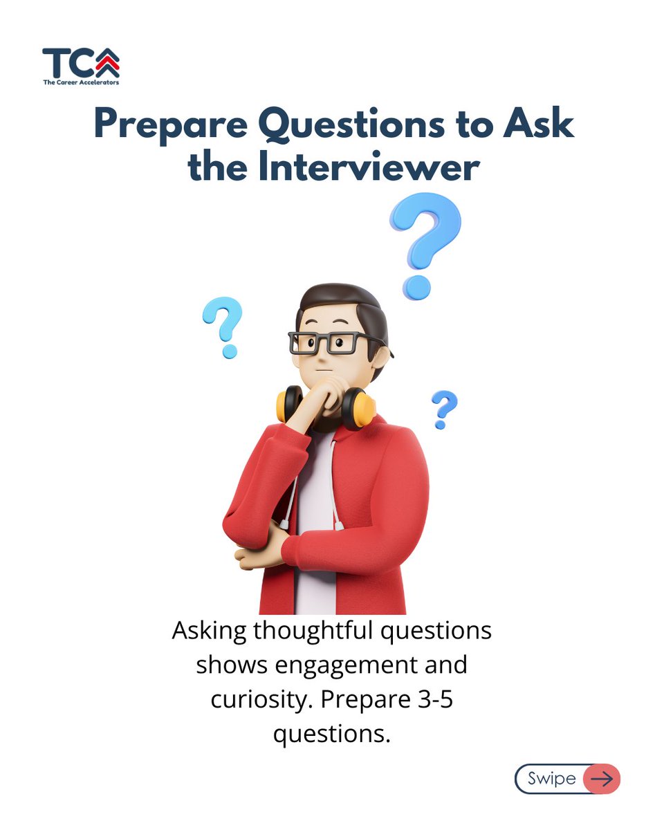 tcaccelerators's tweet image. #jobinterviewtips #interviewchecklist #careeradvice #jobsearch #gethired #careersuccess #thecareeraccelerators #informationtechnology #softwareengineer #developer #cybersecurity #businessanalyst #projectmanagement #scrummaster