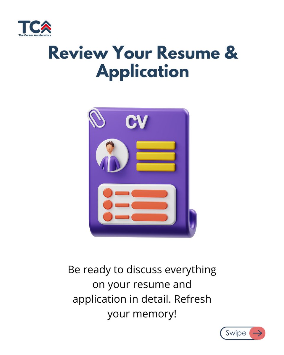 tcaccelerators's tweet image. #jobinterviewtips #interviewchecklist #careeradvice #jobsearch #gethired #careersuccess #thecareeraccelerators #informationtechnology #softwareengineer #developer #cybersecurity #businessanalyst #projectmanagement #scrummaster
