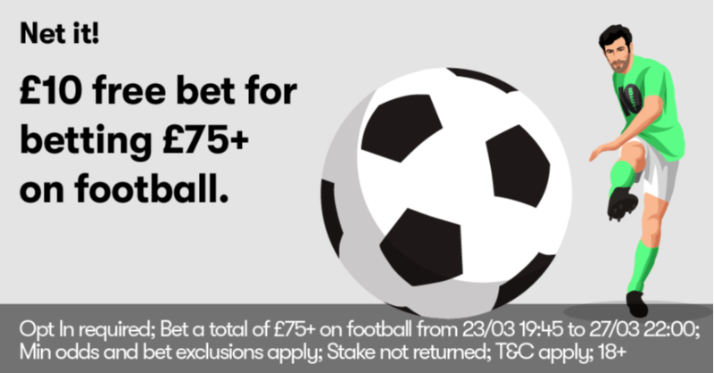PuntersLounge's tweet photo. 🔥⚽ Get a £10 Free Bet! ⚽🔥

💰 Bet £75+ on football

📅 From 23/03 at 19:45 to 27/03 at 22:00

🏆 10Bet is giving you a £10 free bet to boost your game!

👉 Don’t miss out—place your bets now! #FreeBet #FootballBetting #10Bet #ad