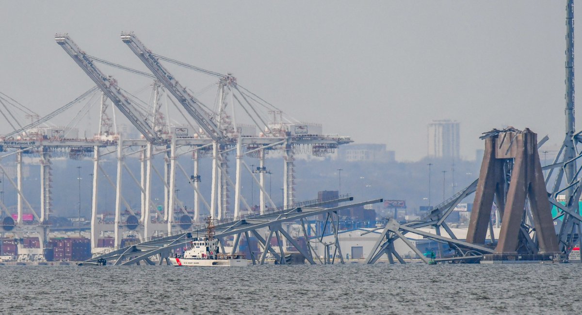 ByTheBayPhotos's tweet image. A year ago today, tragedy struck the Baltimore region when the Dali struck the Francis Scott Key Bridge.

#KeyBridge #KeyBridgeCollapse #KeyBridgeNews #Baltimore #Maryland
