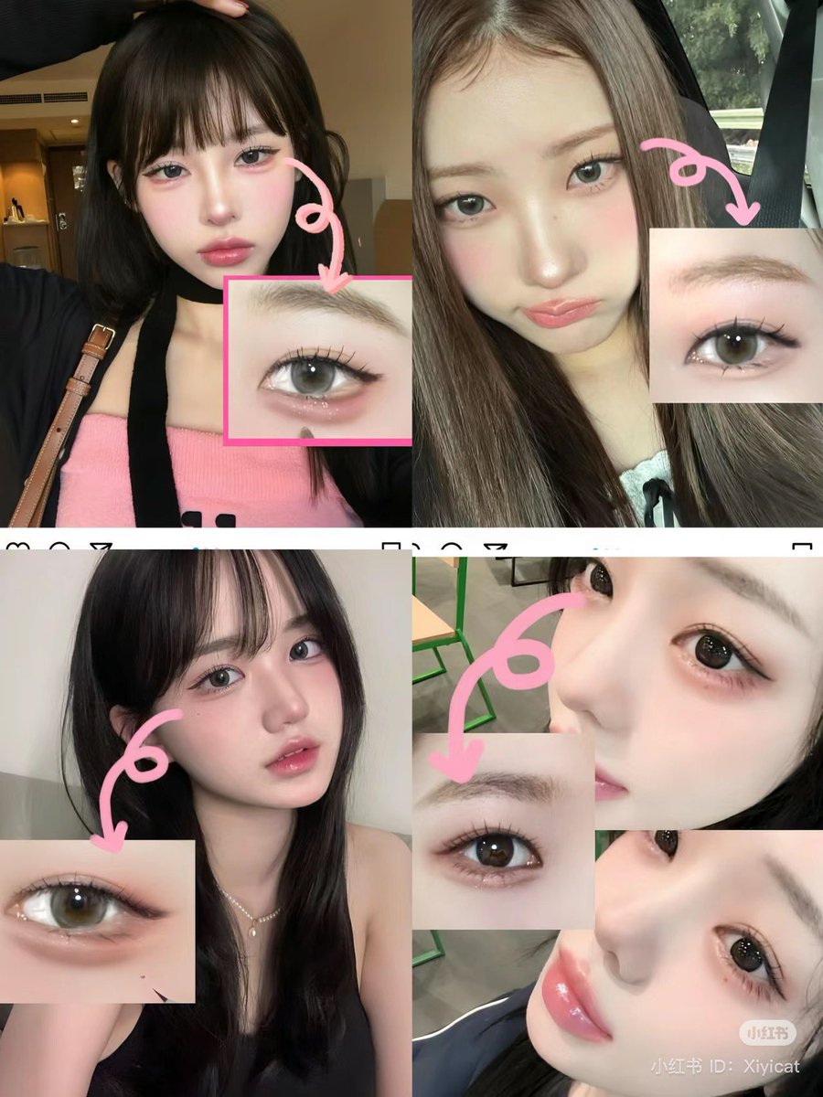 mochi___mini's tweet photo. 二重幅が狭くても似合うアイメイク術🎀👇🏻
((涙袋とまつげ、三角ゾーンがポイント)) https://t.co/luEFG2YsSp