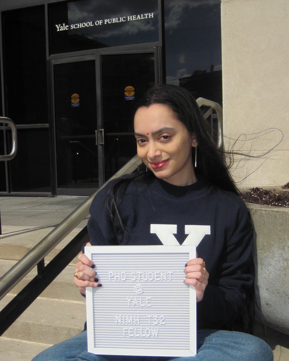 Nimisha Srikanth (@srikanthnimisha) on Twitter photo I am proud to announce that I’ll be staying at <a href="/YaleSPH/">Yale School of Public Health</a> for my PhD in Public Health! I am honored to be an NIMH T-32 Predoctoral Fellow in the Yale AIDS Prevention Training Program housed in <a href="/CIRAatYale/">CIRA at Yale Univ.</a> . So excited to continue my work with <a href="/IjeomaOparaPHD/">Dr. Ijeoma Opara</a> and <a href="/thesashlab/">The SASH Lab at Yale</a>!! I am proud to announce that I’ll be staying at <a href="/YaleSPH/">Yale School of Public Health</a> for my PhD in Public Health! I am honored to be an NIMH T-32 Predoctoral Fellow in the Yale AIDS Prevention Training Program housed in <a href="/CIRAatYale/">CIRA at Yale Univ.</a> . So excited to continue my work with <a href="/IjeomaOparaPHD/">Dr. Ijeoma Opara</a> and <a href="/thesashlab/">The SASH Lab at Yale</a>!!