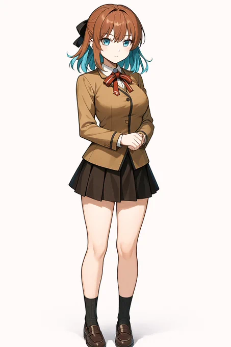 画風も再現して作った士郎子ちゃん 