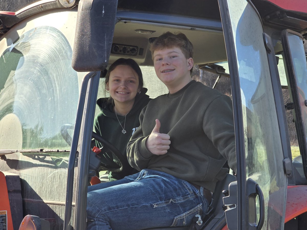 Every school has their agronomy students spread manure on their school farm during class, right? This is normal, right?