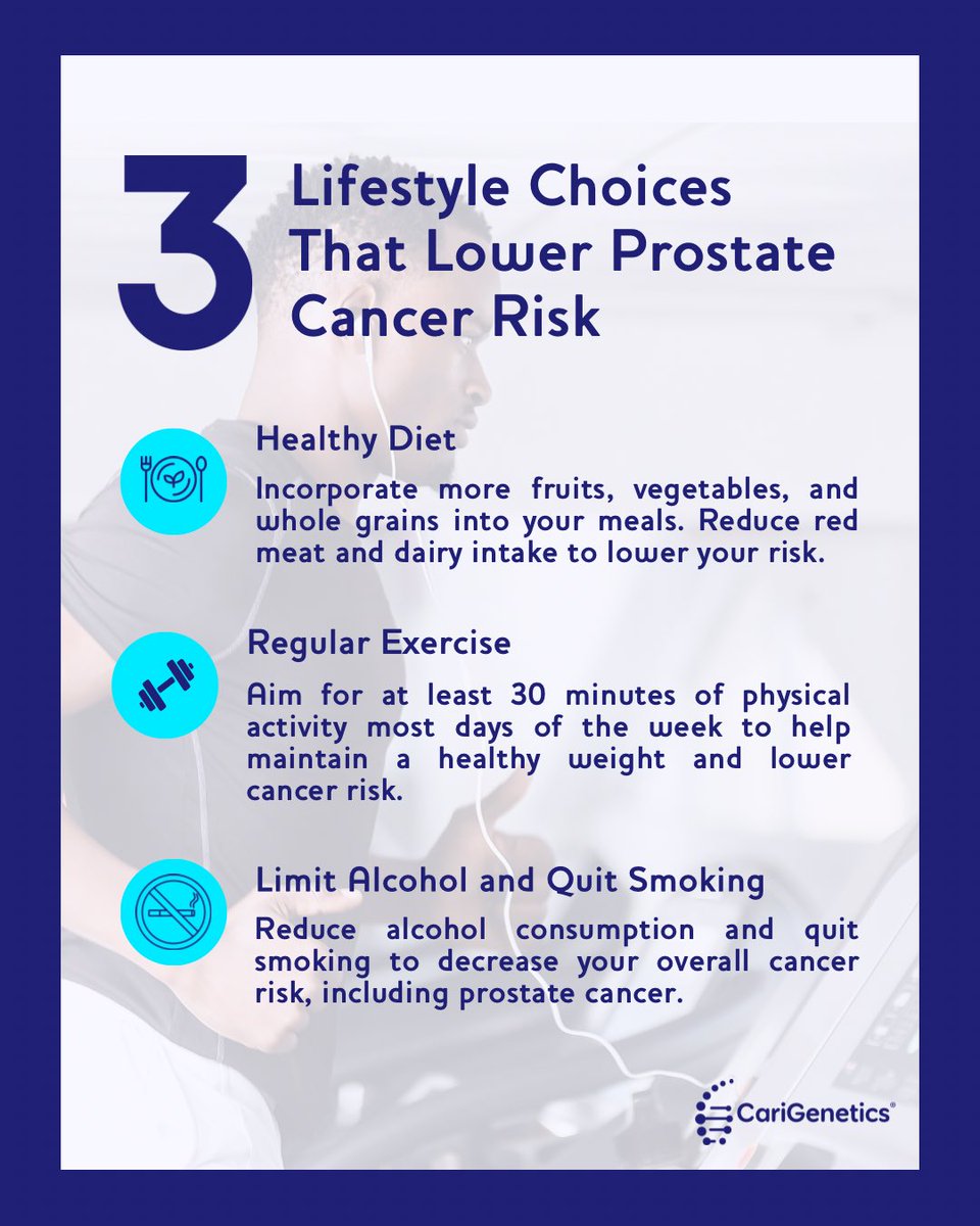 Lowering your risk starts with simple lifestyle changes.

A healthy diet. Regular movement. Cutting back on alcohol and quitting smoking.

These aren’t just wellness tips—they’re proven steps that can reduce your risk of prostate cancer.

If you’re in Bermuda or St. Lucia, you