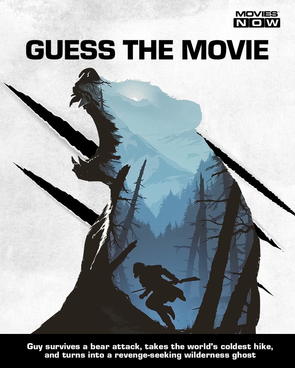 moviesnowtv's tweet photo. This movie at last gave Leo his Oscar.
Come on, by now you must have guessed it!
#GuessThePlot #Action #MovieAesthics #MoviesNow #LeonardoDiCaprio https://t.co/RcDseOp8rR