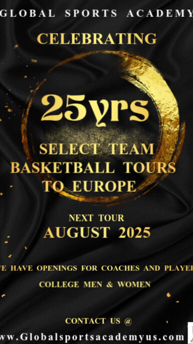 Coaches and Players are changing schools again but the one constant is that for 25 yrs we’ve been giving Coaches  &amp; Players the opportunity to Coach , Play and experience different Cultures in Europe and Canada  . Be part of this August Select Team Tour. More info