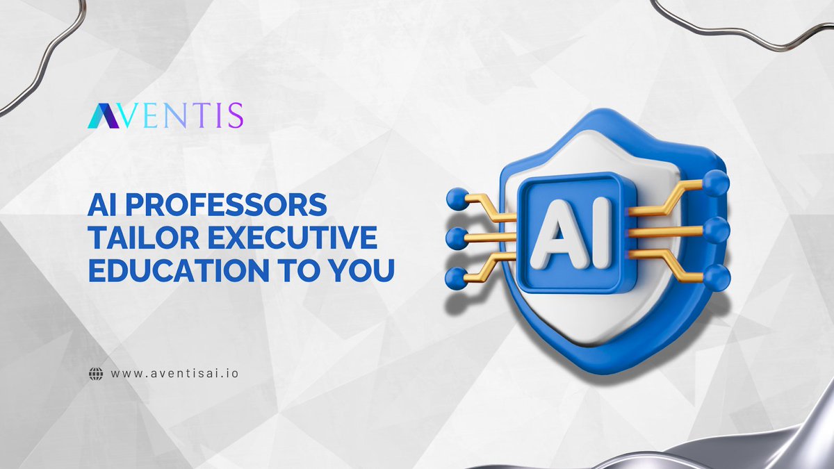 🤖 AI-powered professors analyze learning behavior to deliver tailored content. Personalized executive education at scale? 

Yes, it's possible with Aventis!
