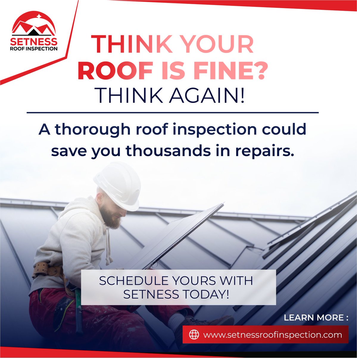 setnessroofinsp's tweet photo. ⚠️ Don’t Let Roof Problems Catch You by Surprise! 🏠 Our professional roof inspections help identify potential issues early, saving you time &amp; money! 💰✅ Serving the Central Valley since 1981.

https://t.co/n1iXJwMsoI

#RoofInspection 🔍  #RoofCar #SetnessRoofing https://t.co/lG0wX2dZ4w