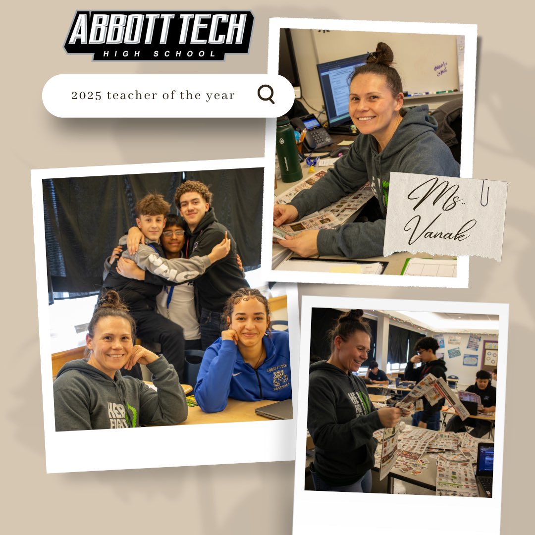 Congratulations Ms. Vanak!