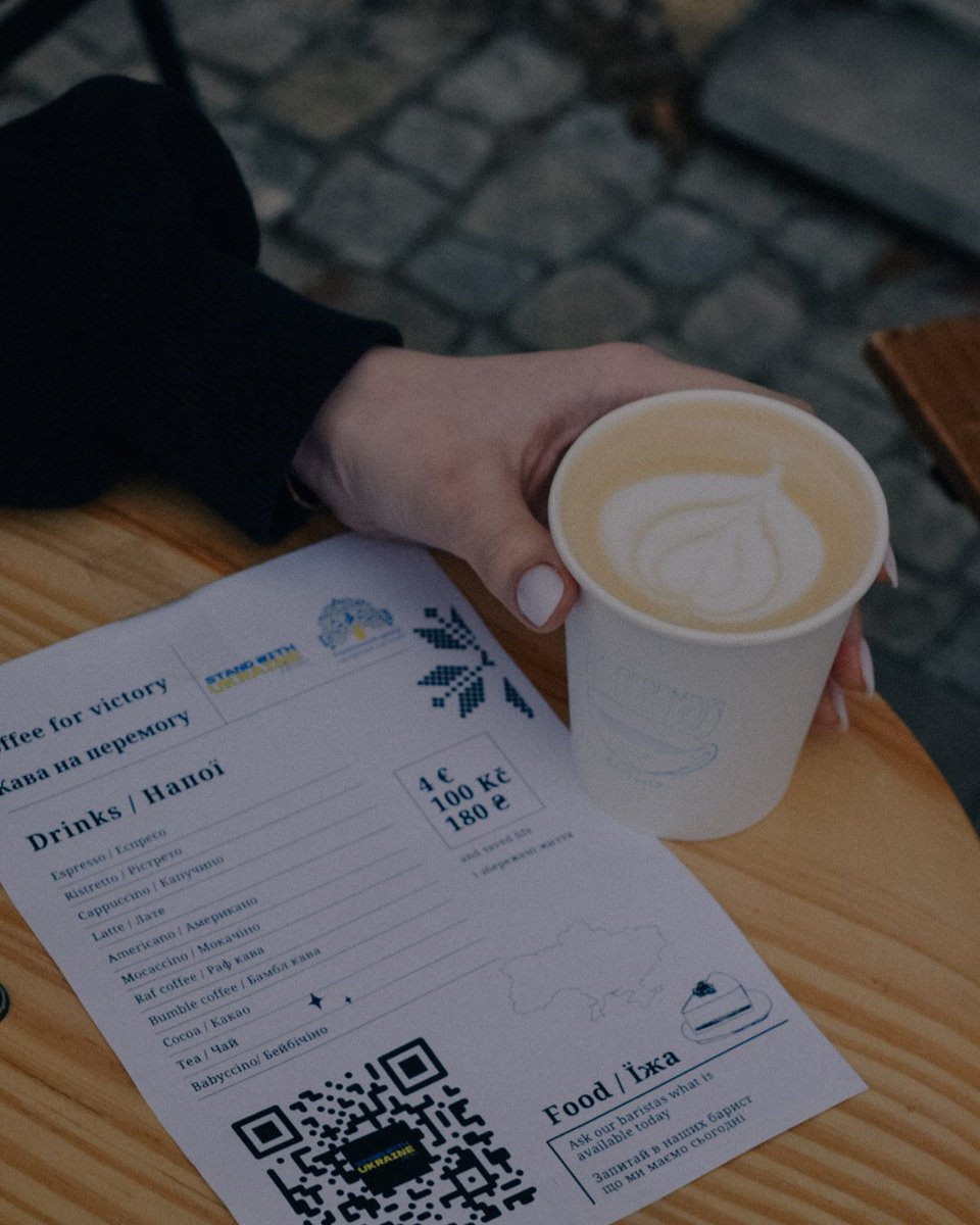 swubrno's tweet photo. Z minulé Kávy pro Vítězství jsme sebrali☕

- 10 871,86 CZK, neboli 19 720 UAH, pro sbírku na potřeby 54. samostatné mechanizované brigády a letecké průzkumné jednotky
- 4 030 CZK pro sbírku na rehabilitaci ukrajinských vojáků

Díky všem, kdo se připojil! ⬇ https://t.co/DFIYvJ6IsM