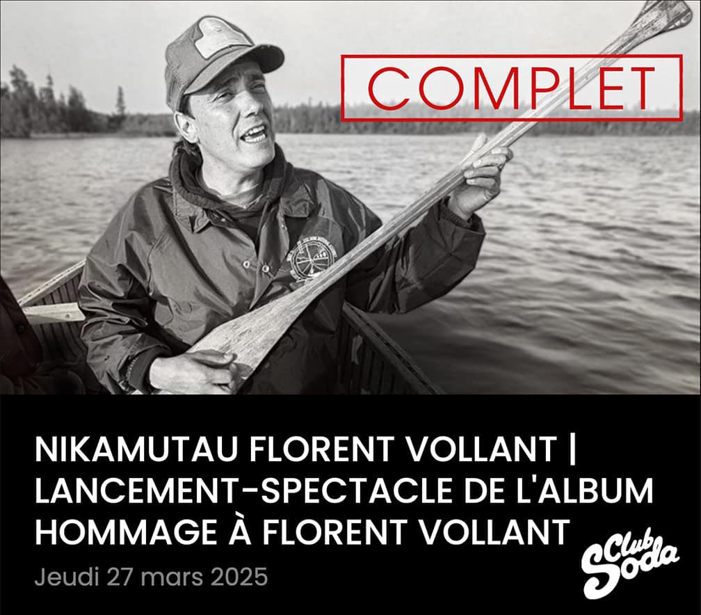 Aujourd'hui, on est en répétitions pour le lancement de l'album NIKAMUTAU en hommage à Florent Vollant qui aura lieu demain soir au Club Soda à Montréal! C'est déjà complet! J'aurai la chance d'interpréter la chanson Nimu Nimu! 🎧👇🏻
bfan.link/nikamutau-flor…