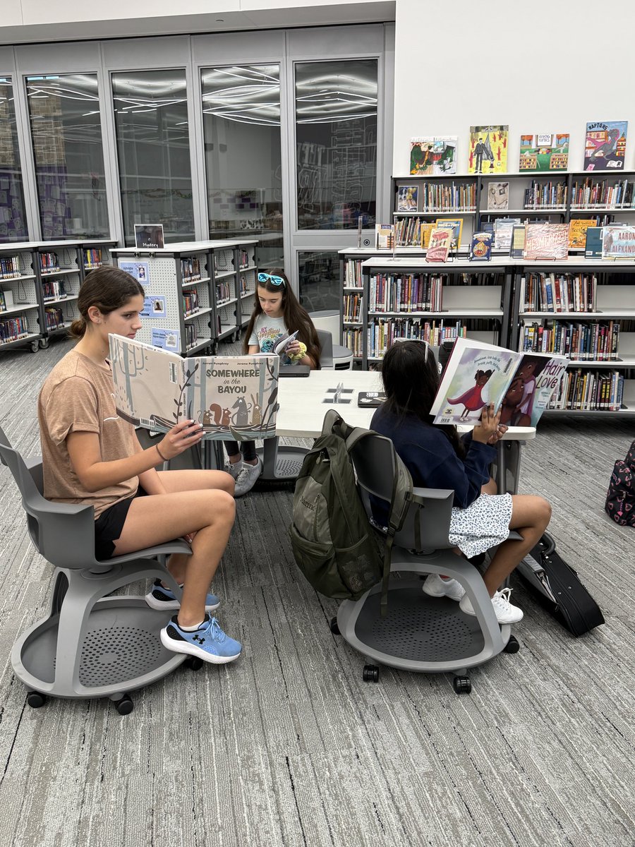 Rachel Calhoun (@calhoun_re) on Twitter photo Our library influencers are practicing reading aloud so we can send recorded read alouds to our elementary campuses! <a href="/ProsperRushing/">Rushing Middle School</a> <a href="/PISD_Libraries/">Prosper ISD Library Services</a> Our library influencers are practicing reading aloud so we can send recorded read alouds to our elementary campuses! <a href="/ProsperRushing/">Rushing Middle School</a> <a href="/PISD_Libraries/">Prosper ISD Library Services</a>