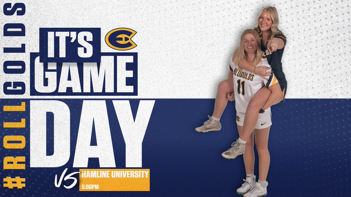 UWECblugolds's tweet photo. Back at The Sonnentag tonight! 🥍Blugolds vs. Hamline at 5 PM. Let’s defend our turf! 💙

@UWECWLacrosse | #RollGolds https://t.co/OYqfwuUKdq