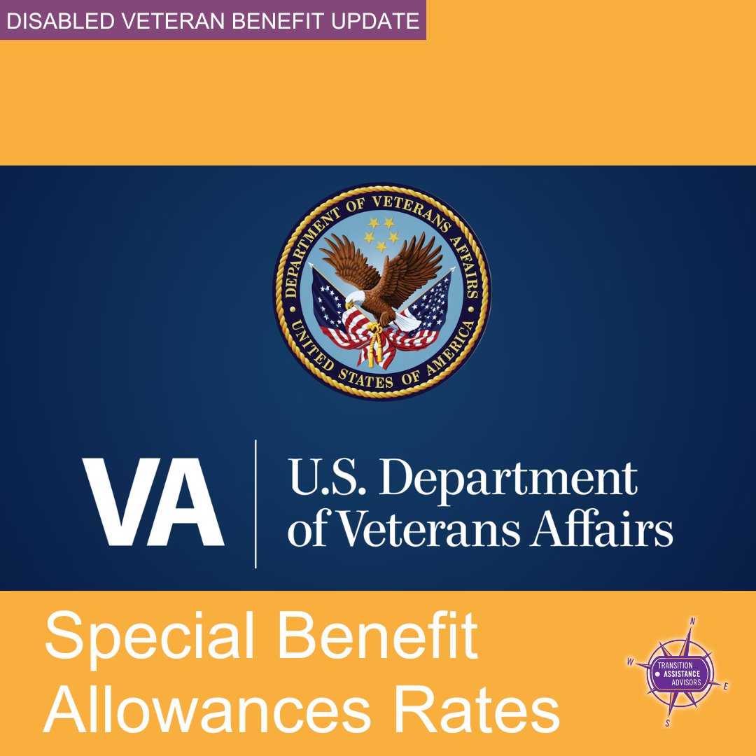 RCTAASupport's tweet image. Do you know about 2025 special benefits allowance rates?

- Automobile allowance up to $26,417.20
- Clothing allowance of $1,024.50
- $1,712.94 monthly Medal of Honor pension

Check your eligibility at bit.ly/3F3ySNY.

Reach your local #RCTAA at rctaapsa.com/intake.