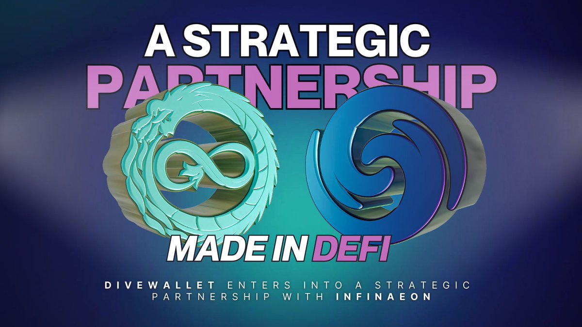 DiveWallet | Crypto Wallet (@divewallet) on Twitter photo Have you checked out our new partner <a href="/Infinaeon/">Infinaeon Blockchain</a> ?
They are building a super cool DeFi ecosystem complete with an incredible wallet powered by none other than <a href="/DiveWallet/">DiveWallet | Crypto Wallet</a>
Check them out today! đ¤żđ Have you checked out our new partner <a href="/Infinaeon/">Infinaeon Blockchain</a> ?
They are building a super cool DeFi ecosystem complete with an incredible wallet powered by none other than <a href="/DiveWallet/">DiveWallet | Crypto Wallet</a>
Check them out today! đ¤żđ