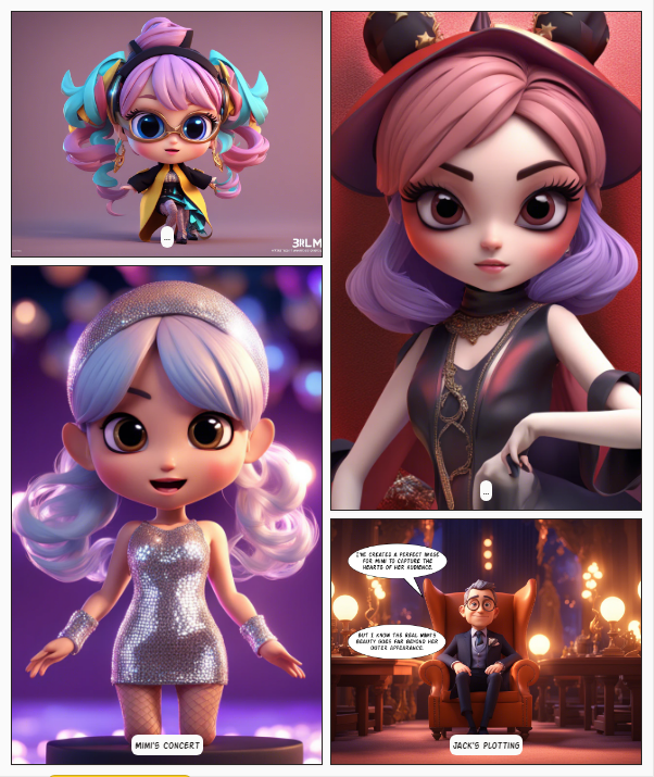 NftKenisha's tweet image. Why, hello there! 🎤 ArtStyleMimi #447 is a musical diva with charm to spare. But her bold image hides a virtuous soul full of grace. Wouldn’t you love to meet her? Let’s explore more! 💕✨ #DivaGrace #ThreadStart  )😉