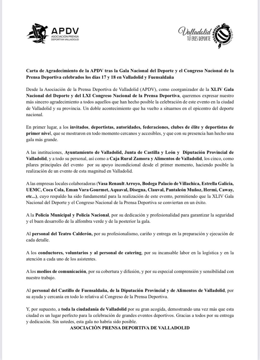APDValladolid's tweet image. GRACIAS. apdvalladolid.org/noticias/graci…