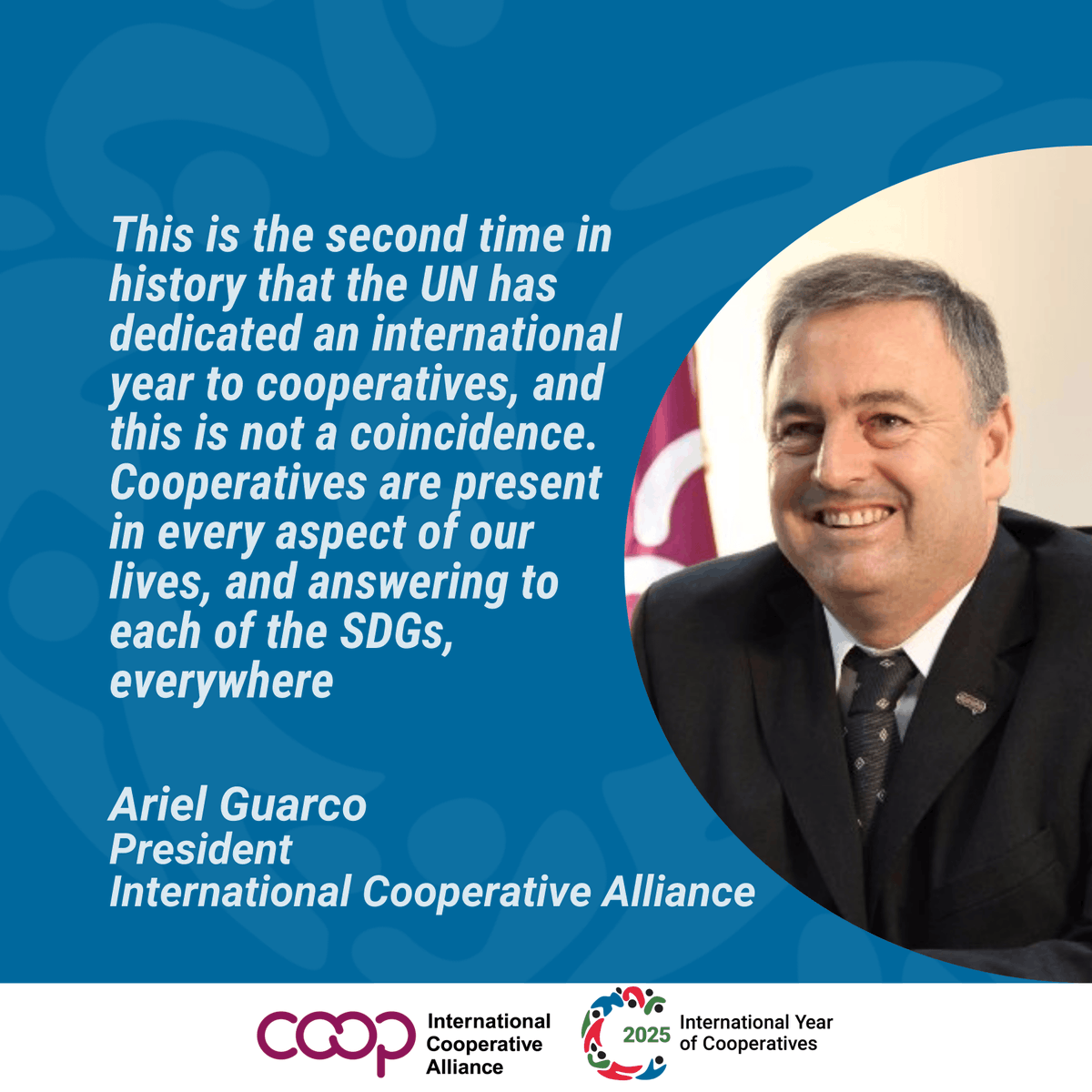 International Cooperative Alliance (@icacoop) on Twitter photo Cooperatives are present in every SDG, every community, every life, everywhere. #IYC2025 #CoopsBuildABetterWorld #CoopsYear Cooperatives are present in every SDG, every community, every life, everywhere. #IYC2025 #CoopsBuildABetterWorld #CoopsYear