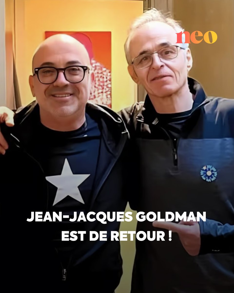 neo (@neotvofficiel) on Twitter photo Jean-Jacques Goldman est de retour !
Près de 10 ans après avoir pris sa retraite musicale, la personnalité préférée des Français était en studio avec de vieux amis compositeurs, dont Jacques Veneruso. Leur objectif, écrire une chanson pour le <a href="/BleuetFrance/">Bleuet de France</a>. Jean-Jacques Goldman est de retour !
Près de 10 ans après avoir pris sa retraite musicale, la personnalité préférée des Français était en studio avec de vieux amis compositeurs, dont Jacques Veneruso. Leur objectif, écrire une chanson pour le <a href="/BleuetFrance/">Bleuet de France</a>.