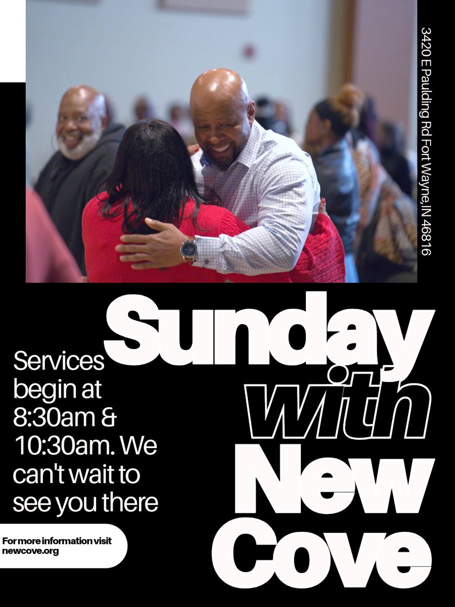 NewCoveFW's tweet photo. Free smiles, warm hugs, and a whole lot of Jesus! Join us this Sunday at New Cove—8:30 AM or 10:30 AM. No RSVP needed, just bring your hallelujah! https://t.co/yD844dzl54
