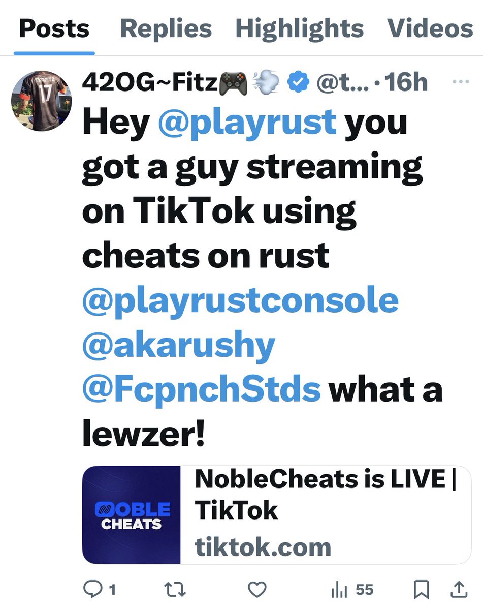 QuickGunz's tweet image. #tkafitz AKA #tkafitz09 calls out cheaters but is one himself. @playrustconsole  @PlayStation