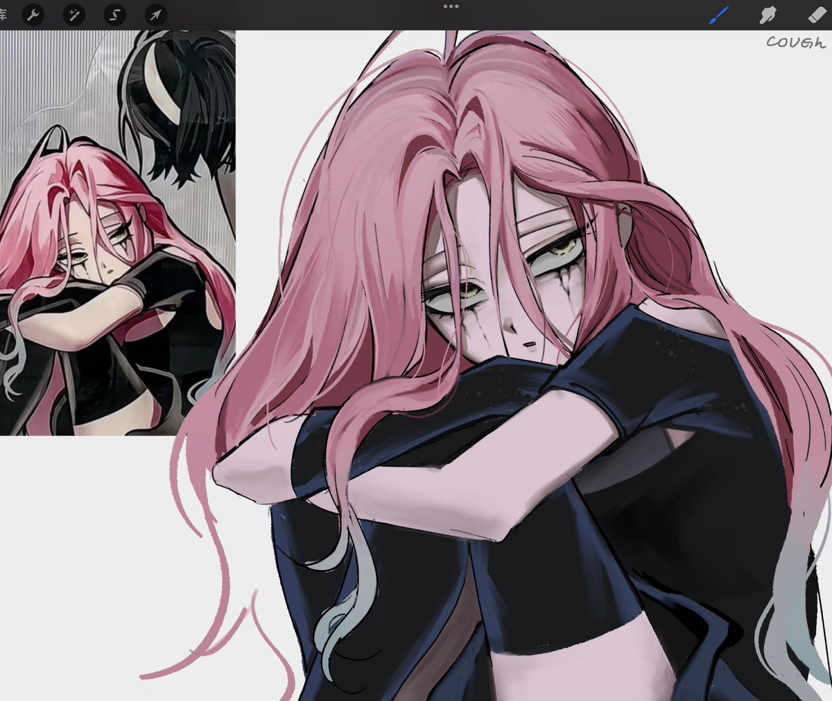 #ALNST #mizi 
Mascara Tears