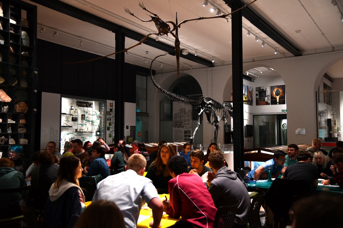 A week until our April quiz night!

Our #quiz nights take place usually every first Wednesday of the month and the winning team gets some fun geology-themed prizes. Bring friends, family or come solo, there's a question for everyone!

Book now: lapworthquiz-april.eventbrite.co.uk