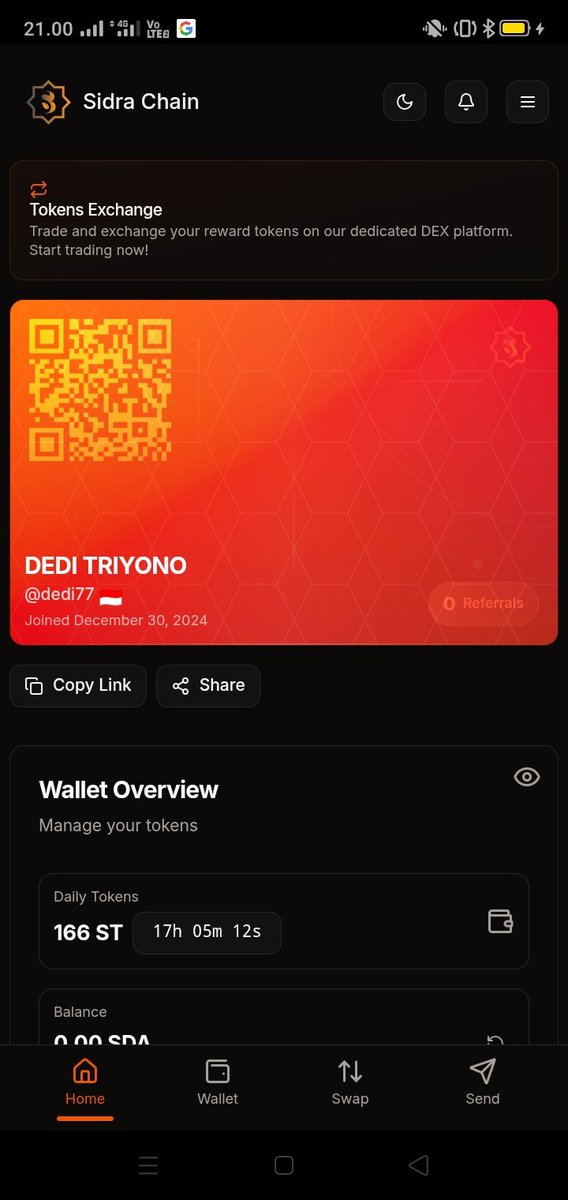 DediT76832's tweet photo. @BigDott_Sidra Udah 2 blnblm kyc https://t.co/PnQoJ5GIh1