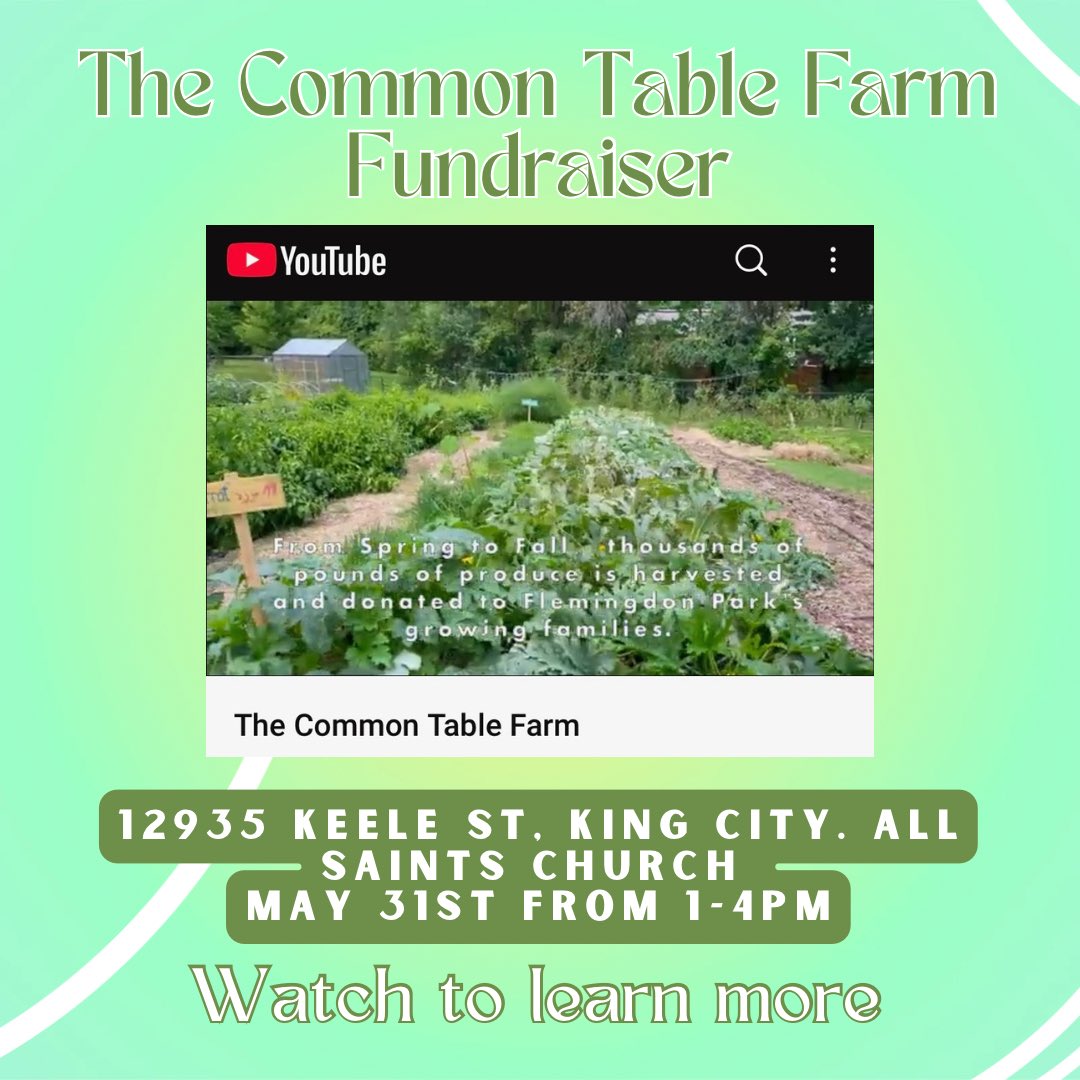 Revolution Now (@_revolutionnoww) on Twitter photo We are excited to be raising money for the Common Table <a href="/flemingdonpm/">Flemingdon Park Ministry</a> This garden produces thousands of pounds of organic produce each year for new immigrants in the neighborhood. Check out this video to learn more about what they do:
#WeChangeWhatWeMust We are excited to be raising money for the Common Table <a href="/flemingdonpm/">Flemingdon Park Ministry</a> This garden produces thousands of pounds of organic produce each year for new immigrants in the neighborhood. Check out this video to learn more about what they do:
#WeChangeWhatWeMust