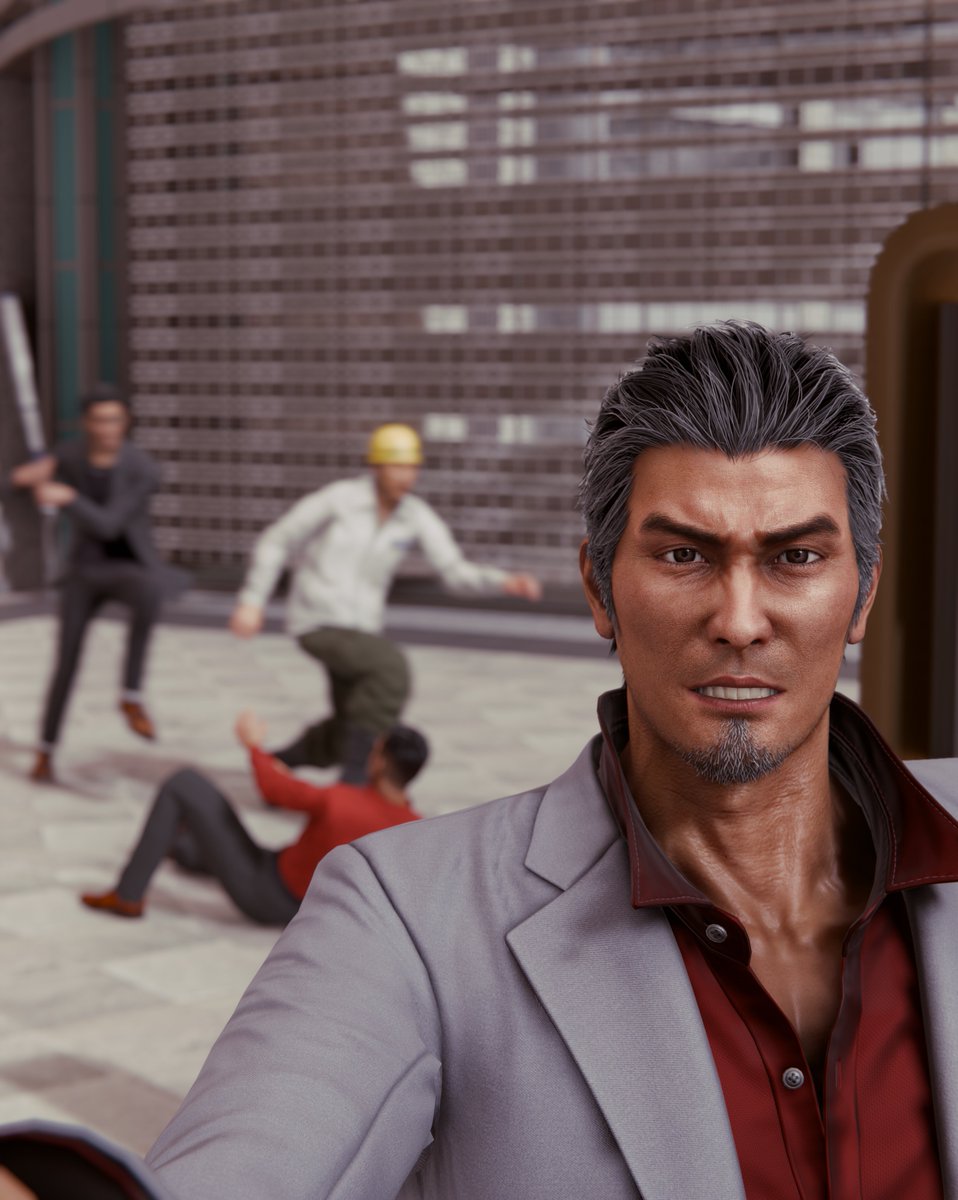 真島の兄さんとの神室町は……まぁ、楽しいっちゃ楽しいが、どうも機嫌が悪いみたいだな。😥