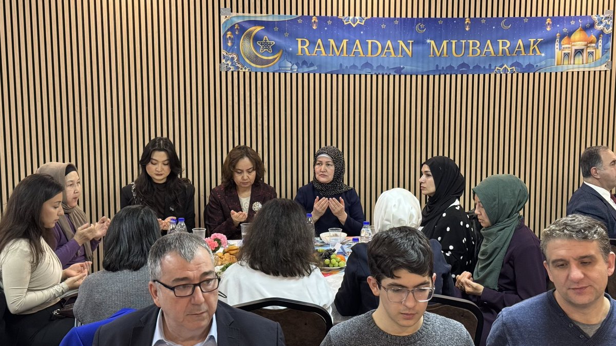 UyghurCongress's tweet photo. Last night, the WUC’s hosted its last iftar, this #Ramadan, at our Munich headquarters. 

Thank you to everyone who contributed to this successful event. https://t.co/OwYXUnPaca