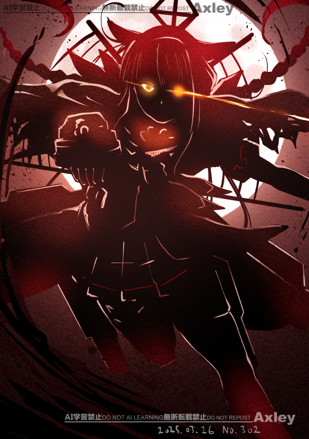 江風「突撃だ!続けェエエ!」
#艦これ版深夜の真剣お絵描き60分一本勝負 
#艦これ版真剣お絵描き60分一本勝負_20250326 