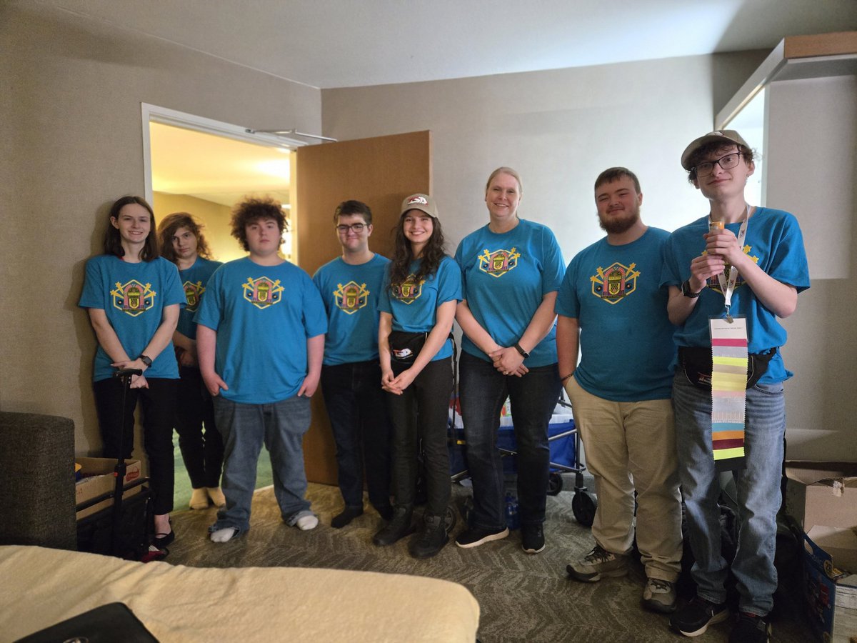 Wrapping up TSA State 2025! We finished with semifinalists in Coding- Casey Malone and Bradley Hostetter- Top 12 in the state. We also have several new members with us this year! Excited to see how they grow next year!