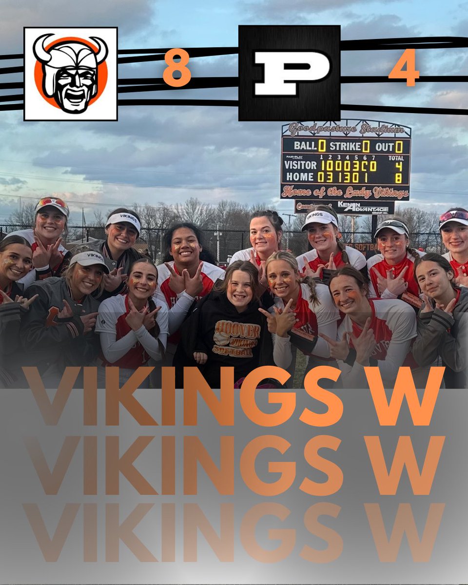 First Fed League win! #govikes

Ella Letosky picks up her 2nd victory of the season on the mound going 4 and 2/3 innings striking out 4. Summer McCaw came in for relief. 

Emi Fankhauser lead the offensive attack going 2 for 3 with a double, a triple, 2 runs scored and 2 RBIs.