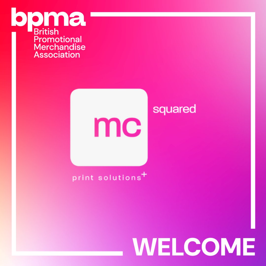 bpma (@bpma) on Twitter photo A very warm welcome to our newest BPMA member, <a href="/McSquaredPrint/">MC Squared Print</a>
The team at the BPMA are proud to have such an amazing network of members. We couldn't do this without you all!
#PromotionalMerchandise #BPMA A very warm welcome to our newest BPMA member, <a href="/McSquaredPrint/">MC Squared Print</a>
The team at the BPMA are proud to have such an amazing network of members. We couldn't do this without you all!
#PromotionalMerchandise #BPMA
