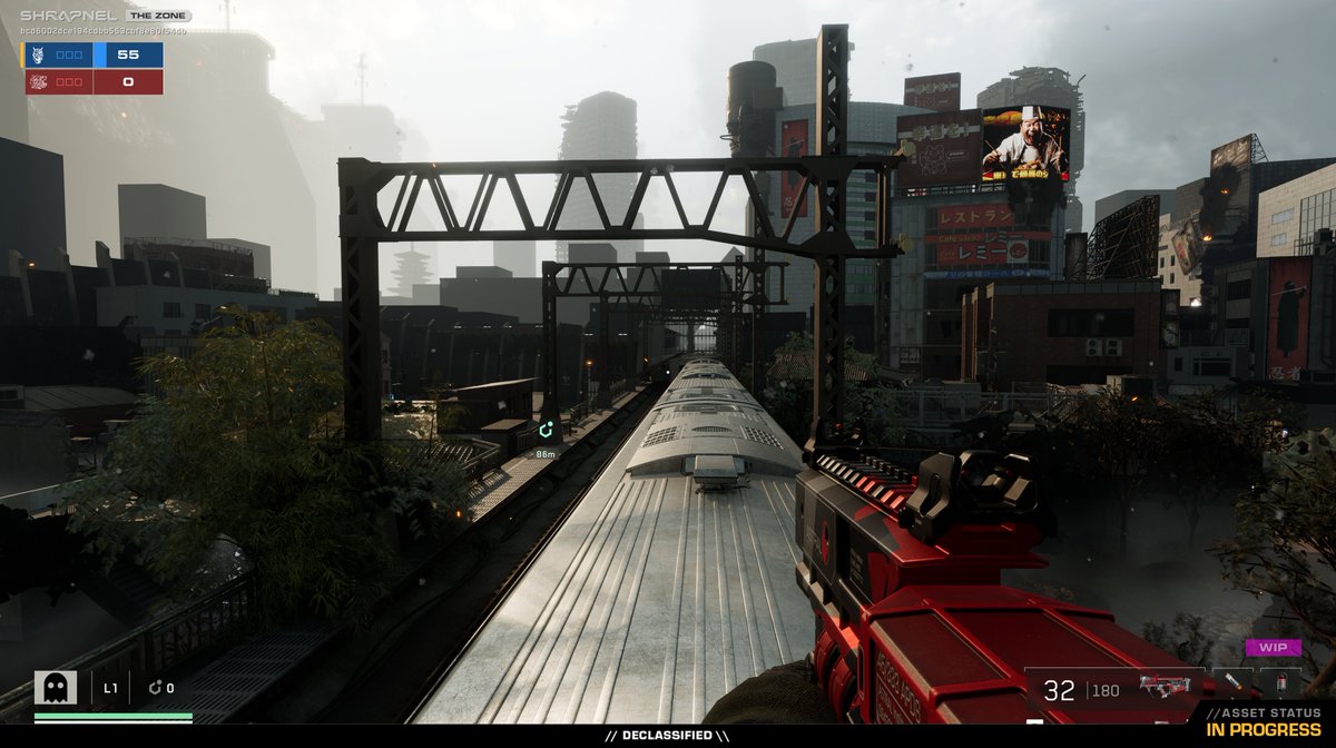 Subway surfing, Shrapnel style 😜